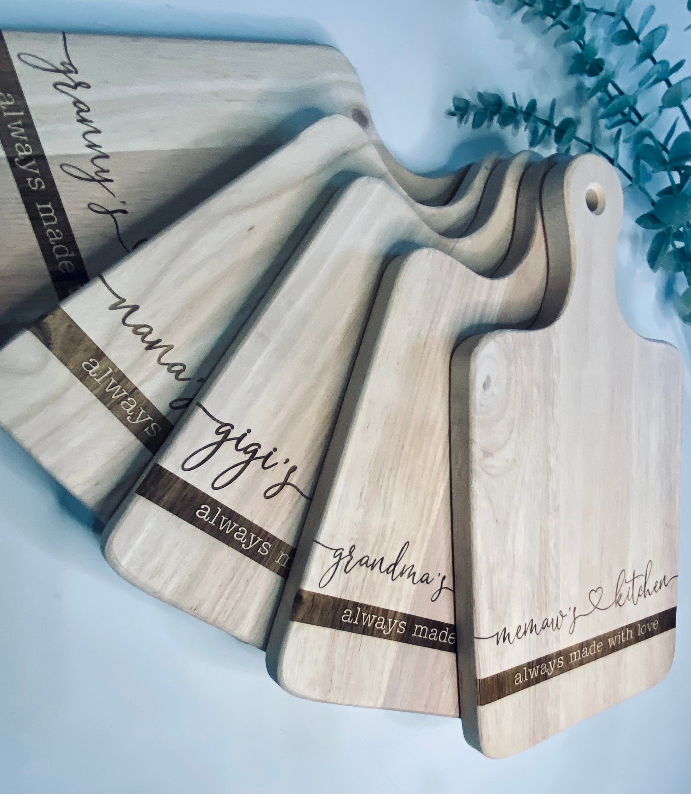 Personalized Gigi's Kitchen Engraved Cutting Board